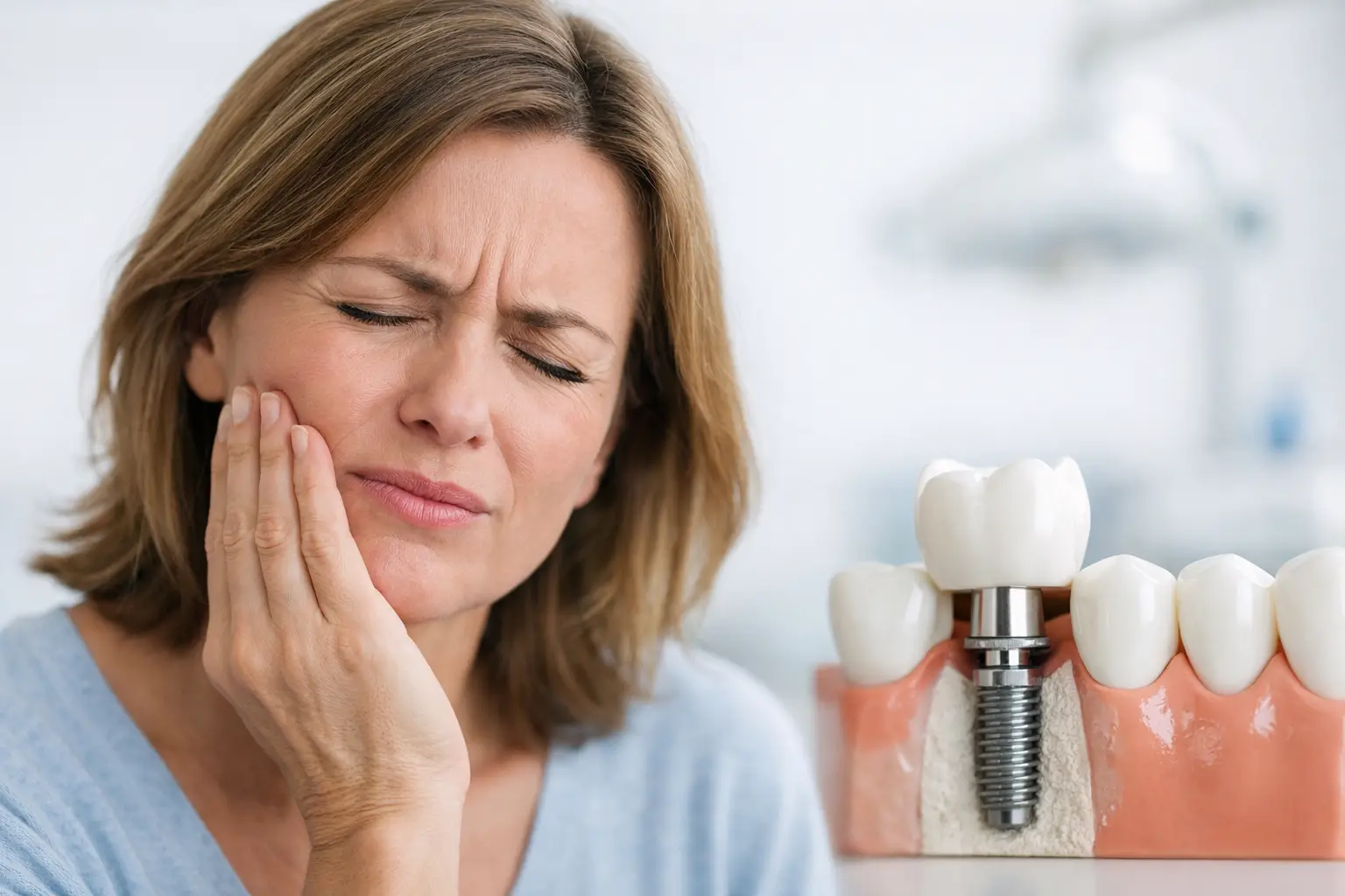 Dolore dopo impianto dentale: cosa aspettarsi